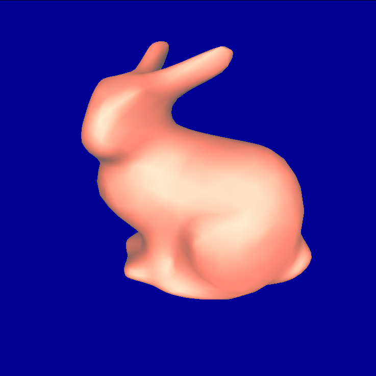 Bunny x2 Adaptive (no mesh)