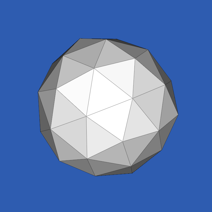 Icosahedron x1