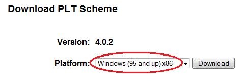 Windows download form