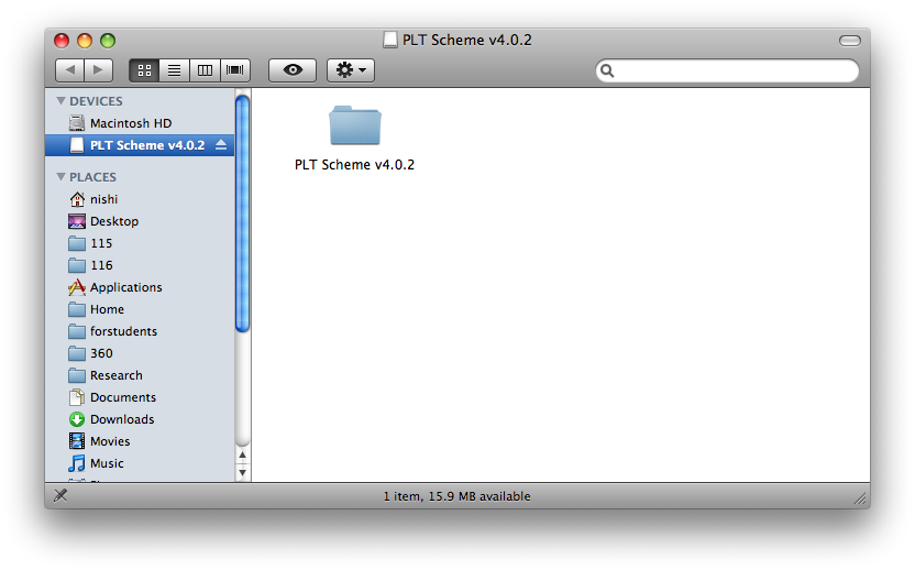 Macintosh Finder Folder